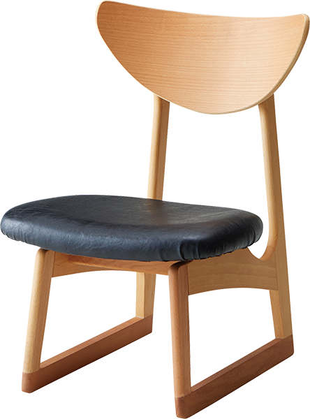 Lager Chair　［選べるフレーム］ナチュラル色