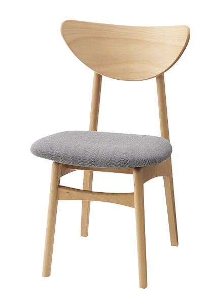 Karl Dining Chair　［選べるフレーム］ナチュラル色