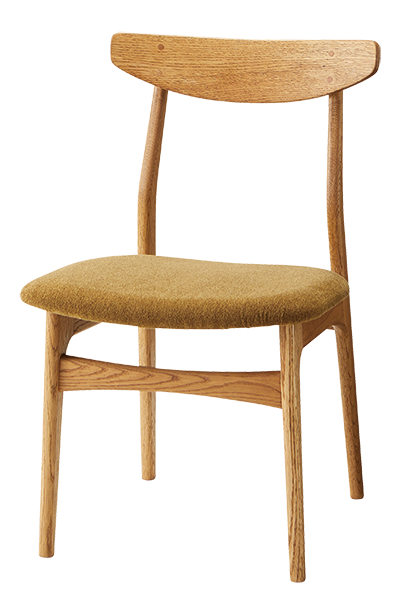 Cordial Dining Chair　［選べるフレーム］ブラウン色