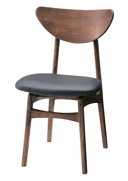 Karl Dining Chair　［選べるフレーム］ダークブラウン色